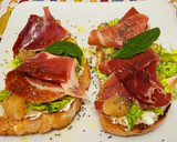 Foto del paso 6 de la receta: Tostas de jamón y más cositas 😋
