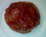 Foto del paso 13 de la receta: Hot cakes, plátano, granola, mermelada de fresas y crema vegetal