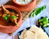 A picture of step 4 of Chicken Curry Mangalore Style kori curry.
