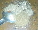 A picture of step 4 of Dal Makhani.