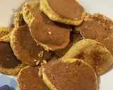 A picture of step 4 of Mini Oat Pancakes.