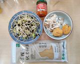 天氣轉涼了，吃點泡菜料理😋泡菜豆腐丸子麵🍜的食譜步驟1照片
