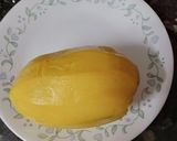 A picture of step 10 of Mango kulfa pin wheels.