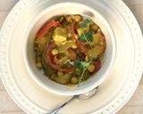 A picture of step 5 of Yellow Curry.