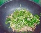 รูปขั้นตอนการทำที่ 3 ของ ผัดบะหมี่,หมูสับ,ต้นอ่อนรวมมิตร - คีโต