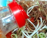 Hình bước làm 1 của món Gỏi gân bò rau muống