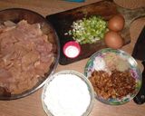 Foto langkah ke 2 dari resep Tahu baso ayam.