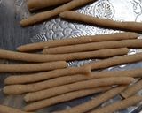 A picture of step 2 of Gari snack(sandan ba'are).