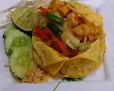 รูปขั้นตอนการทำที่ 8 ของ ผัดไทยผักห่อไข่