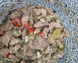 Vaddisznópörkölt, bográcsban recept fázis 10 fotója
