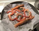 Foto del passaggio 5 della ricetta Fregola sarda allo zafferano con pesce