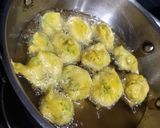 A picture of step 6 of Healthy karela pakoda.