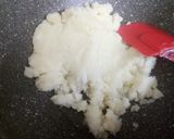A picture of step 5 of Fresh Nariyal Barfi.