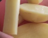 عکس مرحله 1 از دستور سیب زمینی مخصوص آشپز کوچولو😋