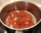 Foto del paso 5 de la receta: Magro de cerdo en tomate y achiote con guarnición de arroz, cilantro y salsa rocoto 🌶 en crockpot