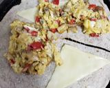 Foto del paso 3 de la receta: Tortilla con champiñones y huevo