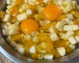 Foto del paso 3 de la receta: Torta Caramelizada de Naranjas y Manzanas sin Gluten