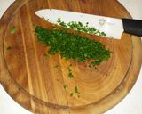 Serpenyős petrezselymes krumpli recept fázis 3 fotója