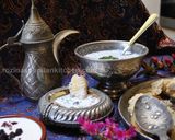 A picture of step 5 of Abdoogh Khiar (Iranian cold cucumber soup).