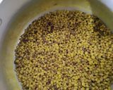 A picture of step 1 of Mung bean Curry.