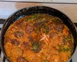 A picture of step 11 of Kashmiri Dum Aloo.