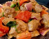 Hình bước làm 3 của món Bò lúc lắc