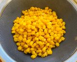 A picture of step 3 of Corn Sabji.