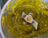 A picture of step 7 of Smokey tandoori chicken drumsticks biryani with mint mango raita.