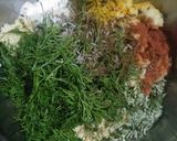 A picture of step 4 of Dill leaves Chana dal Vada.