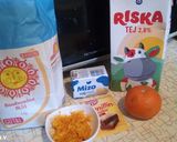 Palacsinta, narancs és vaníliakrémmel recept fázis 1 fotója