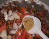 चना चाट (chana chaat recipe in Hindi) रेसिपी चरण 3 फोटो