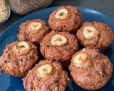Une image de l'étape 4 de Muffins banane - chocolat - beurre de cacahuète (vegan 🌱).