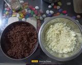 A picture of step 3 of Coconut Chocolate Modak.