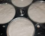 A picture of step 2 of Rava idli.