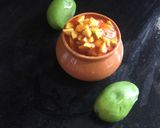 A picture of step 3 of Kacha aam pickle.