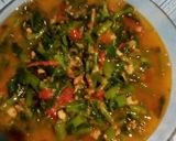 Foto langkah ke 4 dari resep Oseng kangkung, tempe ulek pedes.