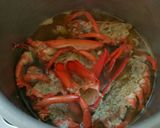 Foto del paso 5 de la receta: Arroz caldoso con bogavante berberechos en la cocina del camping