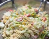 Tészta saláta recept fázis 1 fotója