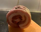 A picture of step 1 of Japanese braised pork belly.