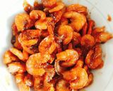 Hình bước làm 1 của món Tép rang cốt dừa