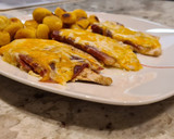 Foto del paso 5 de la receta: Pollo con jamón y queso al horno