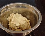 A picture of step 3 of Coconut Cream Thumbprint Shortbread Cookies.