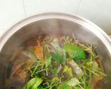 Hình bước làm 1 của món Xôi cờ Việt Nam