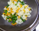 A picture of step 1 of Steamed veggies ball.