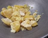 A picture of step 1 of Sun flowers & pumpkin seeds chikki.