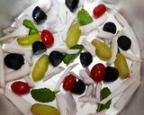 ডাব পুদিনার ফ্রুটস পুডিং(Dab Pudinar Fruits Puding recipe in Bengali) রেসিপির ধাপ 4 ছবি