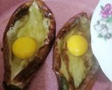 Gambar langkah 2 resipi Terung Bertelur.