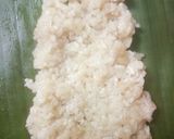 Gambar langkah 4 resipi Pulut Dakap Kerisik Kelapa.
