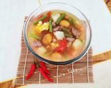 Foto langkah ke 4 dari resep 63. Sayur Asem Kuah Daging.