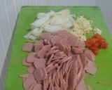 Foto langkah ke 2 dari resep Spaghetti Carbonara Pedas.